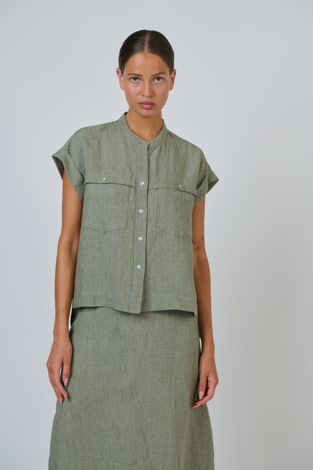 GA734 Linen Top Artichoke - Naturals