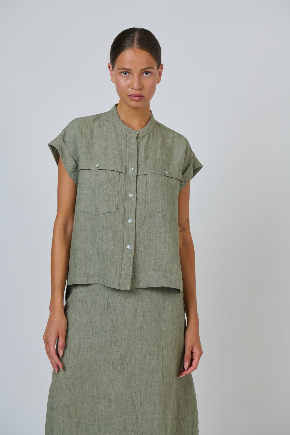 GA734 Linen Top Artichoke - Naturals