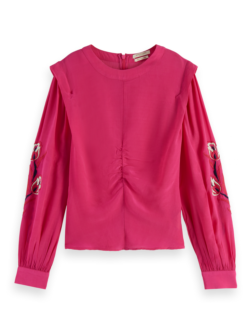 Ruched Waist Tulips Top