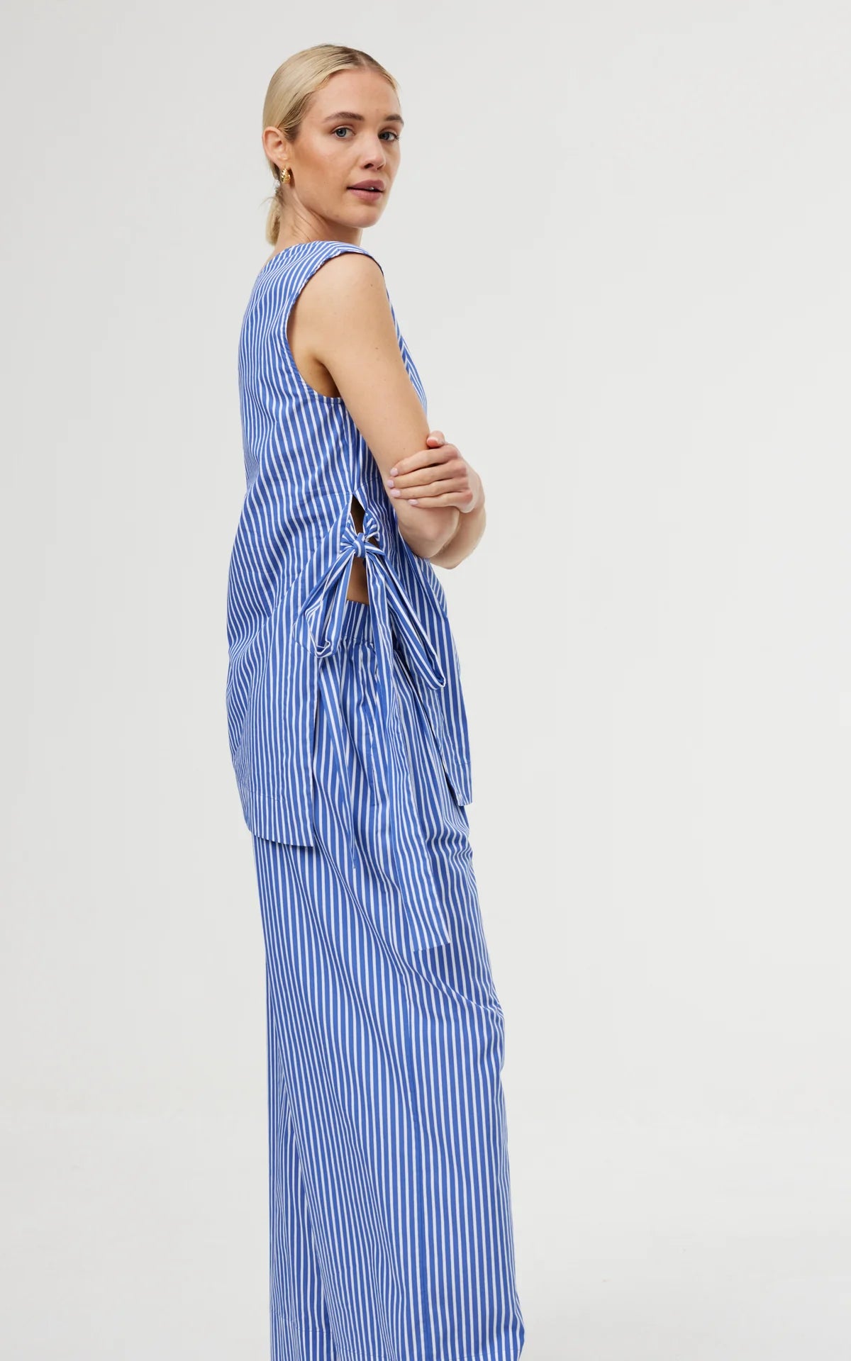 Hampton Pant in Riviera Stripe