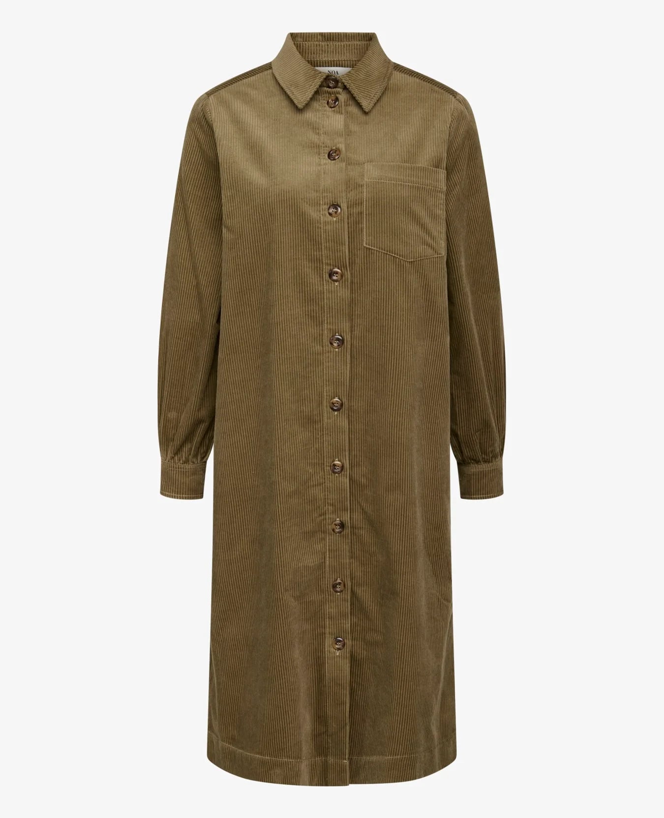 Trine Dress in Capers Green or Light Mahogany