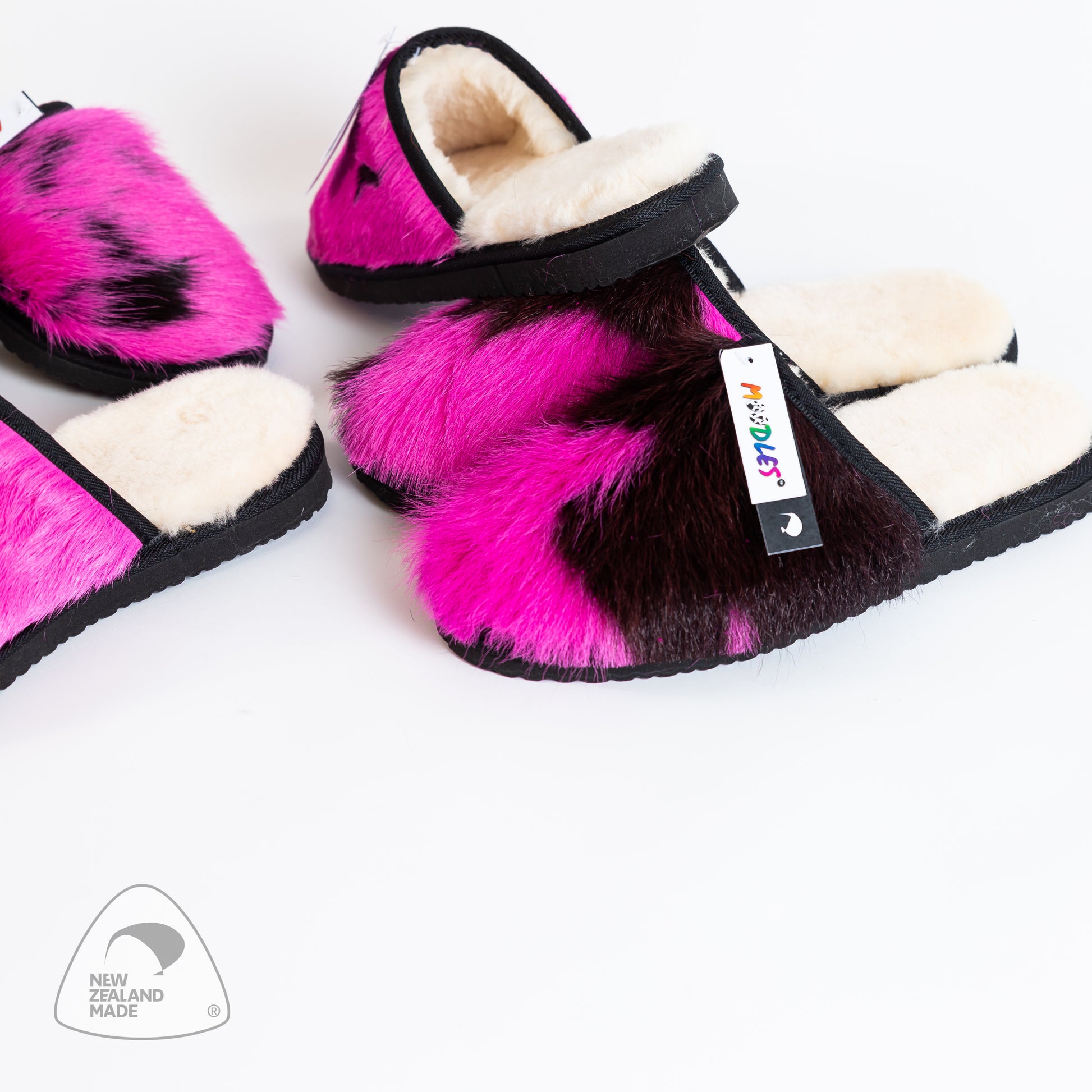 Pink Panther Sheepskin Slippers FURMOO