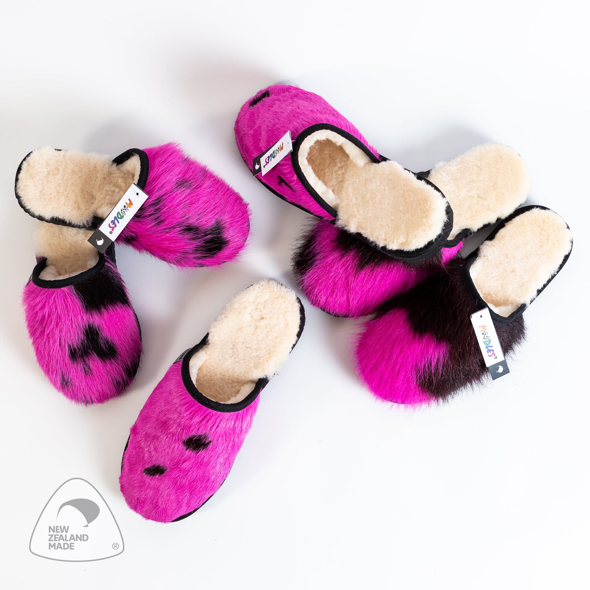 Pink Panther Sheepskin Slippers FURMOO