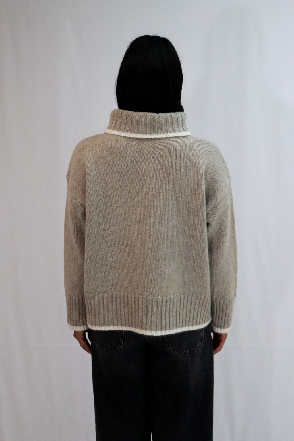 Dipped Henri Knit.  Tātano