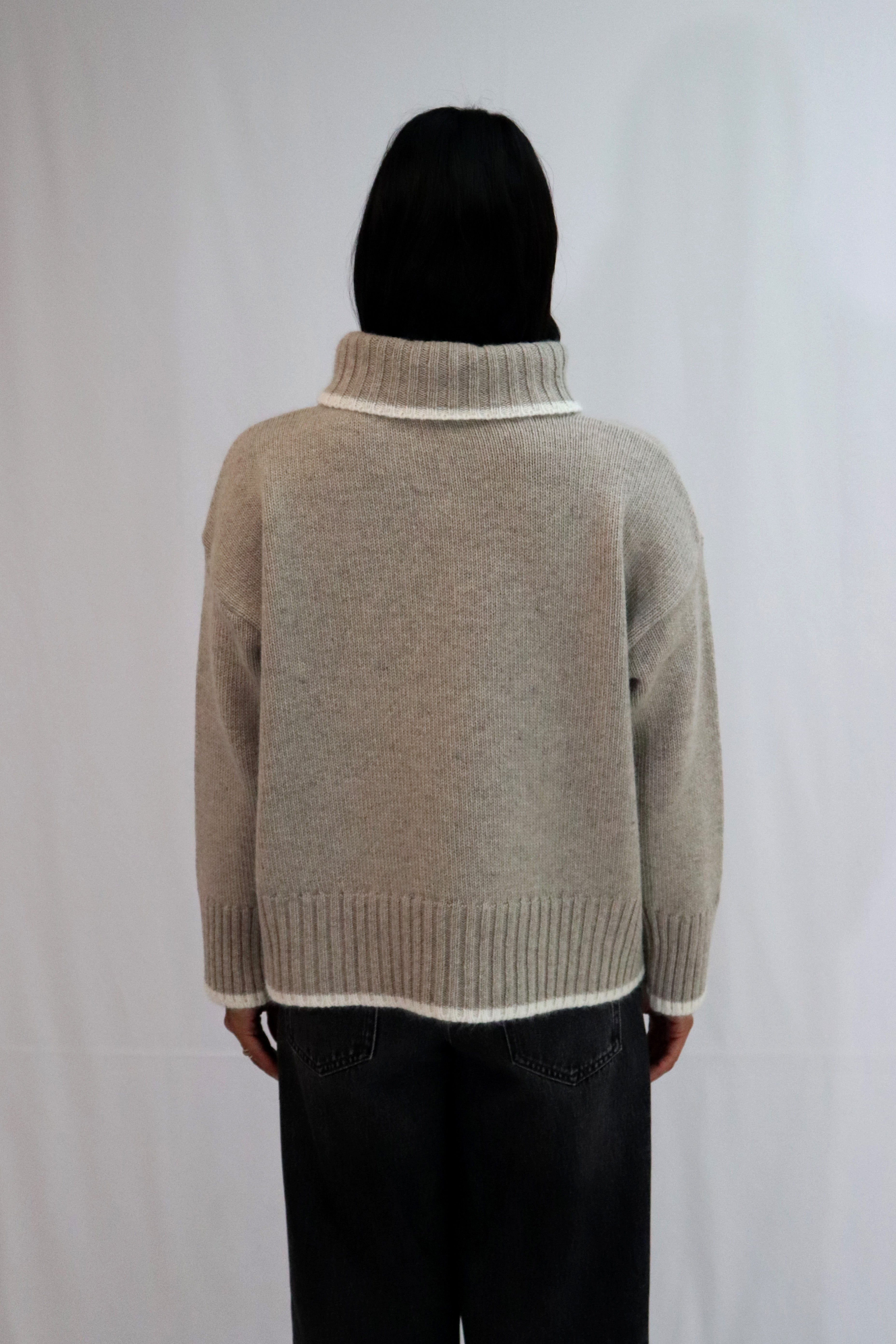 Dipped Henri Knit.  Tātano