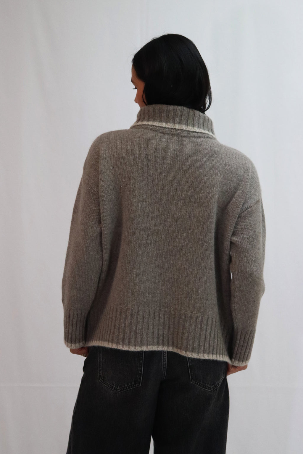 Dipped Henri Knit.  Tātano