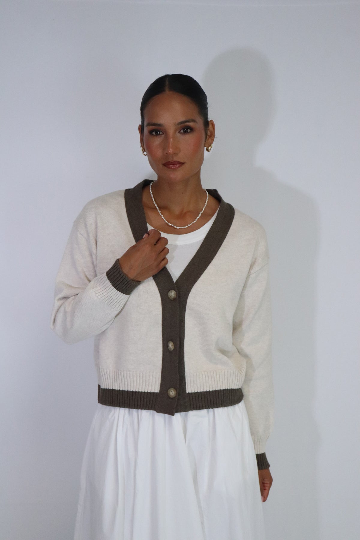 Contrast Cardi - TATĀNO
