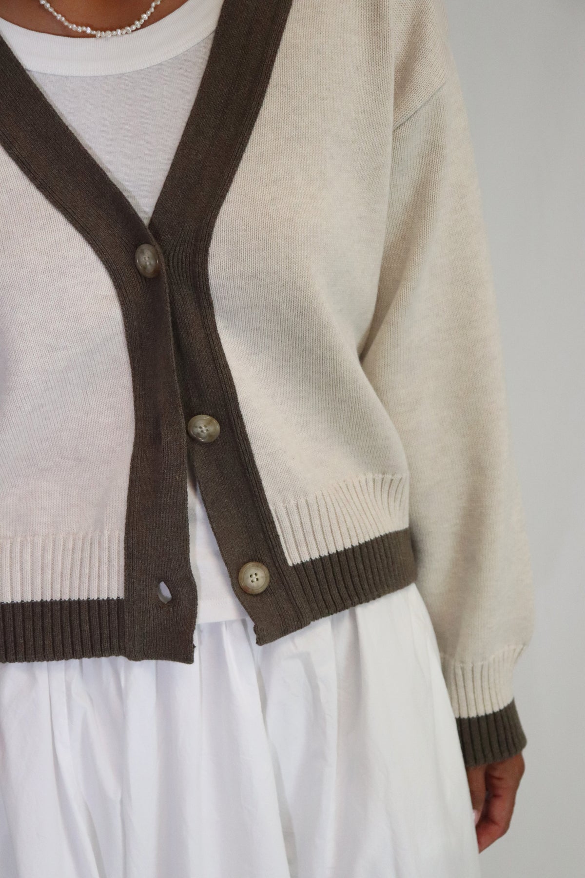 Contrast Cardi - TATĀNO