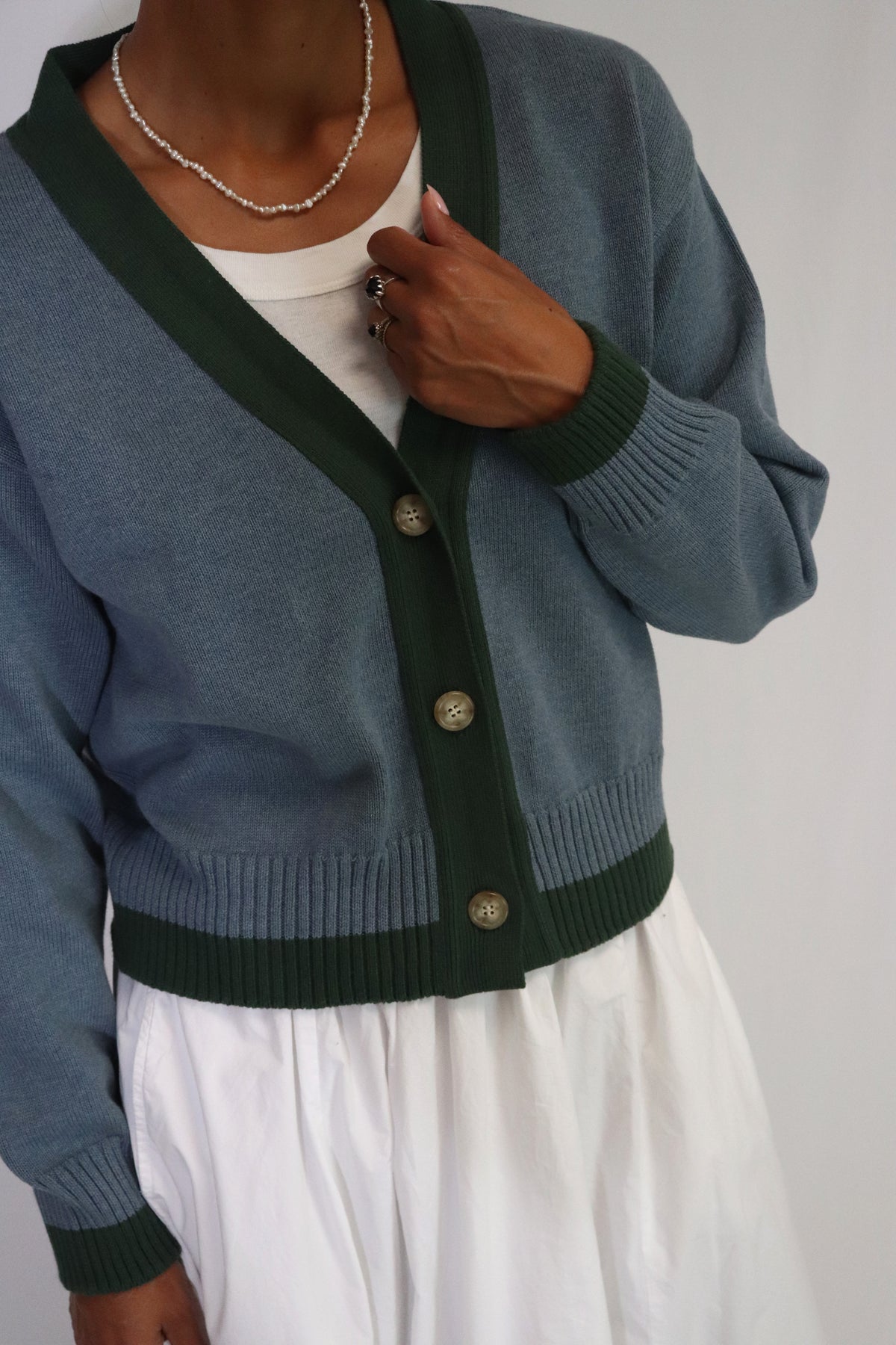 Contrast Cardi - TATĀNO