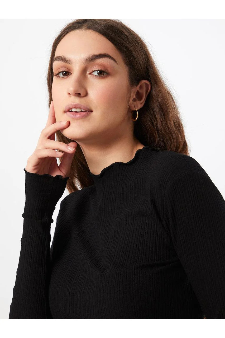 Candace Long Sleeve Tee in Meteorite