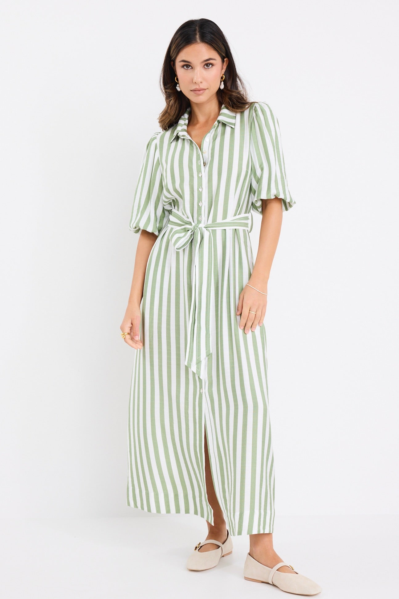 kindred Moss shirt Dress