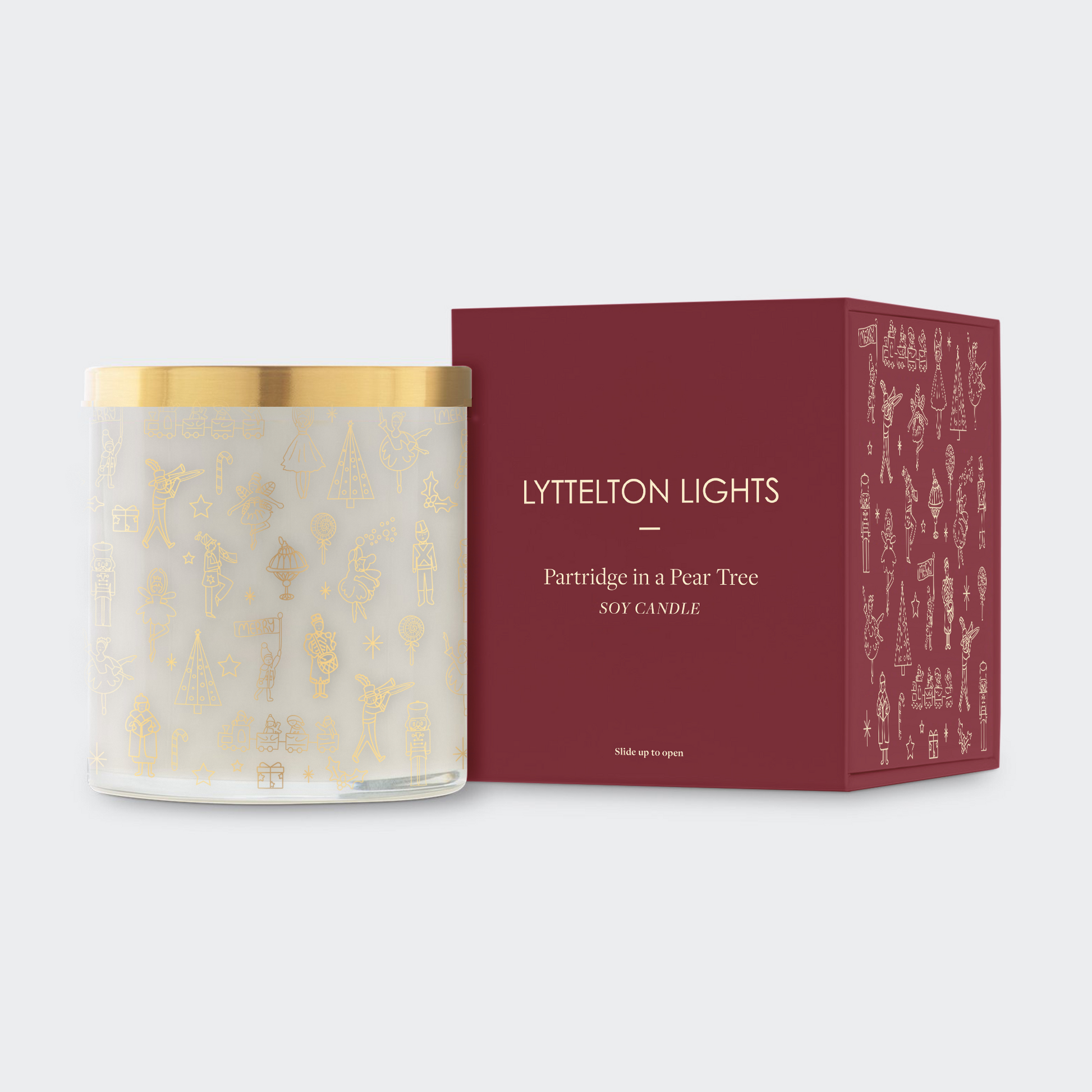 Lyttelton Lights candles Christmas edition