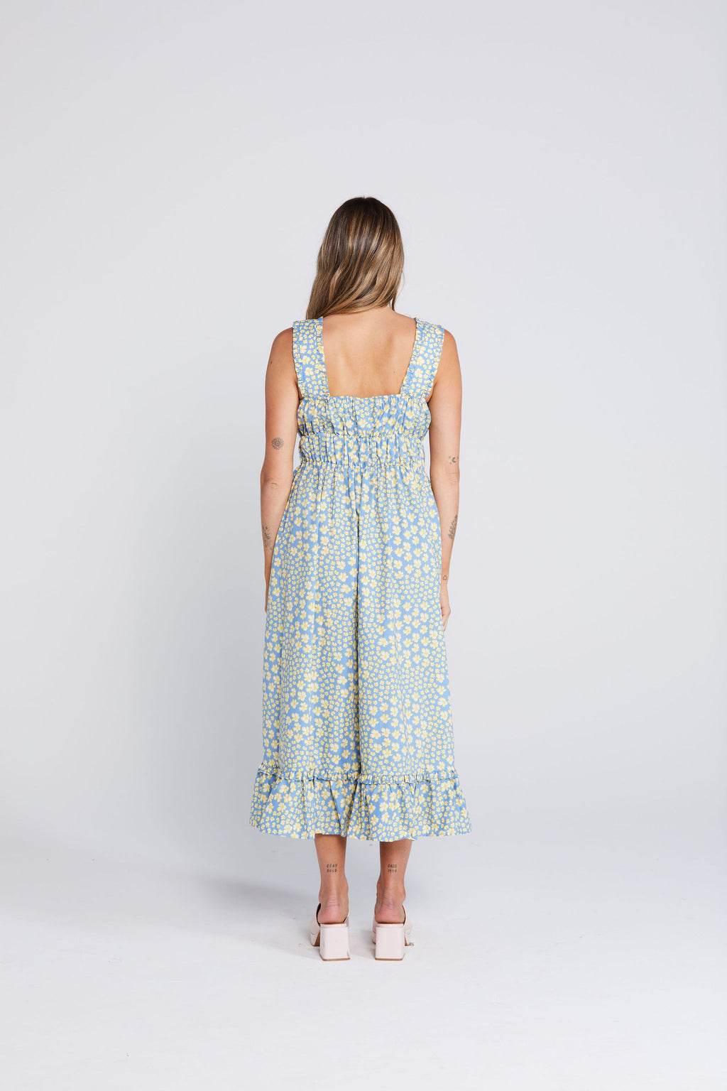 Laramie Dress - Sky Garden
