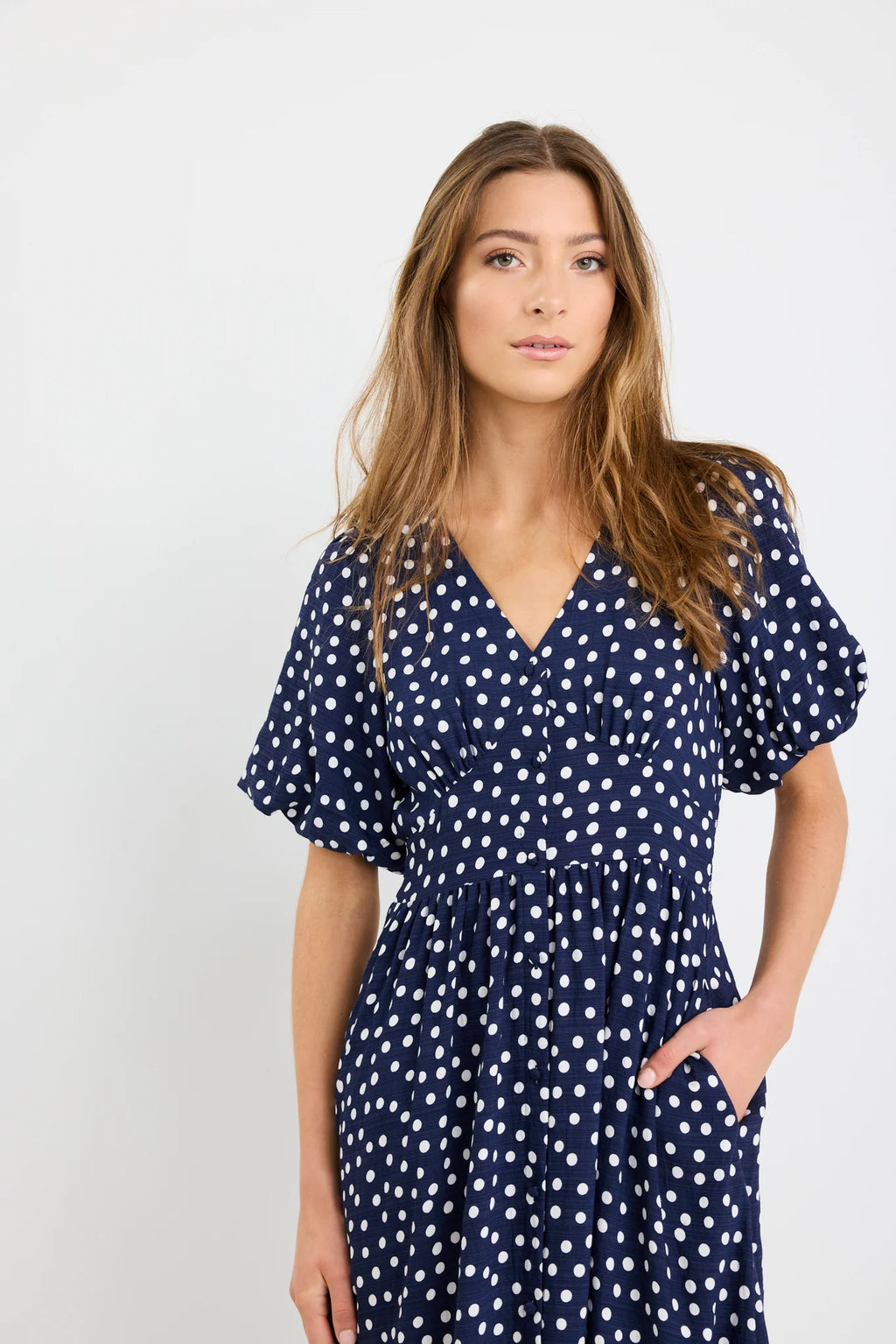 Lisbon polka dot Dress