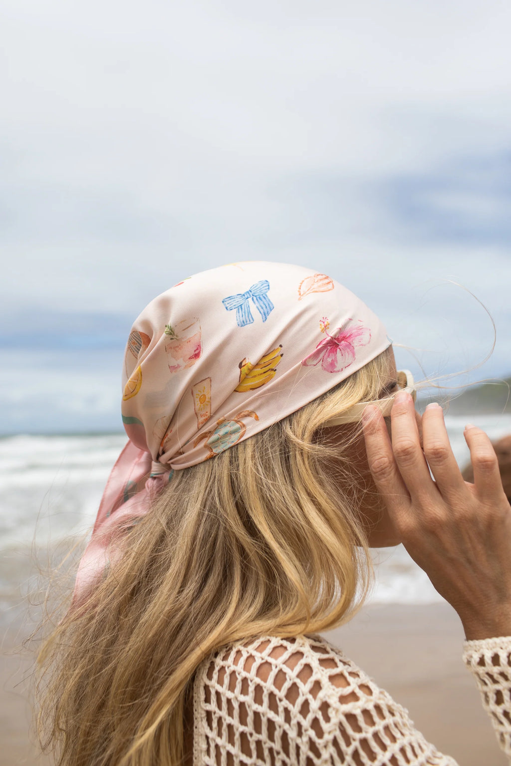 The DH x CASS DELLER Petite Silk Scarf - Dark Hampton