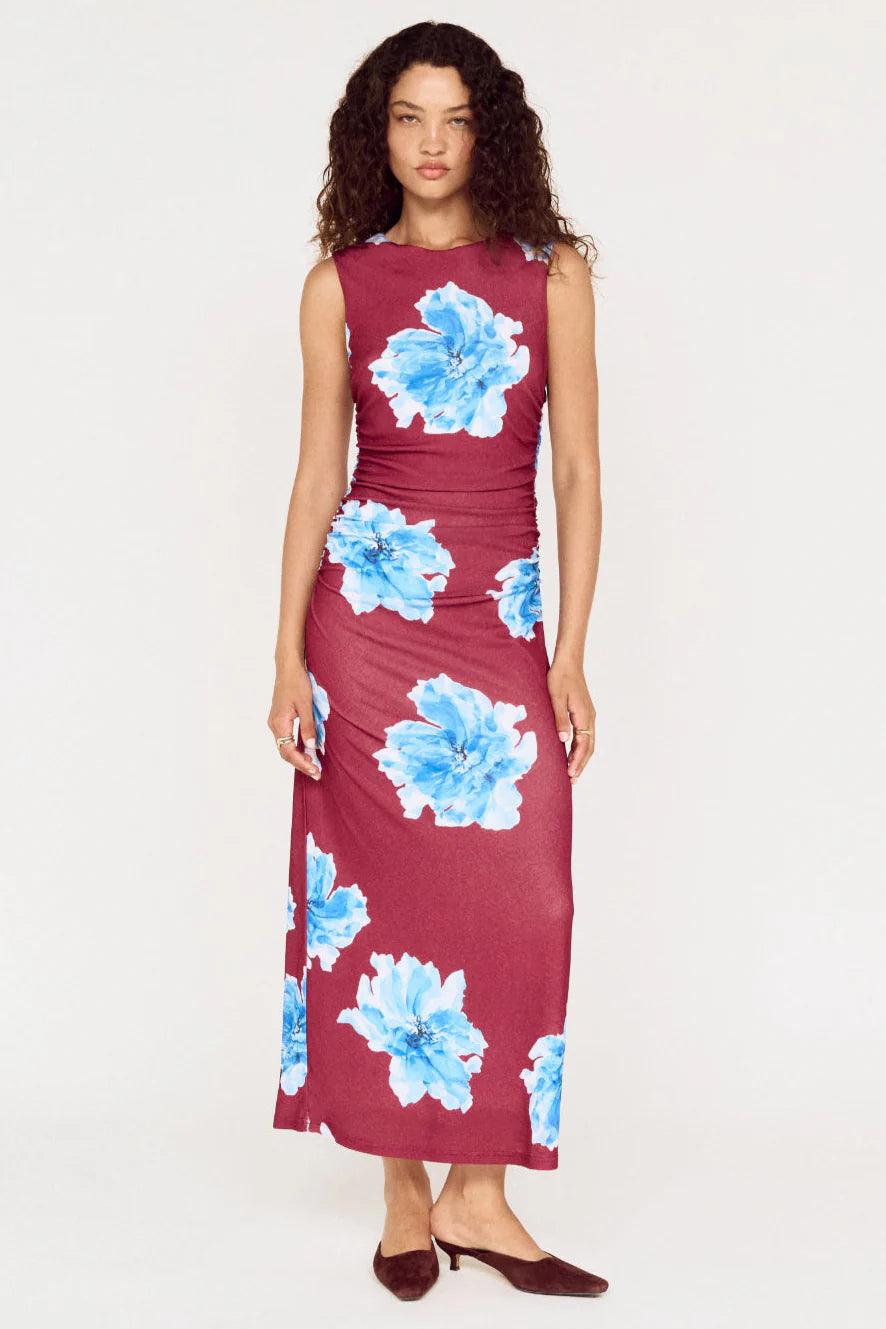 Fiorella Mesh Midi Dress. Staple The Label