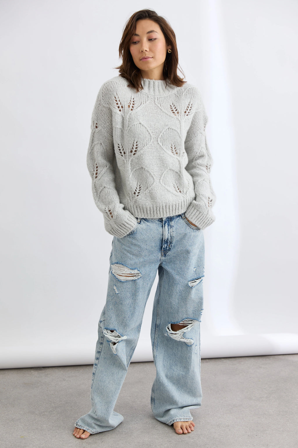 Harlow Sweater in Frost