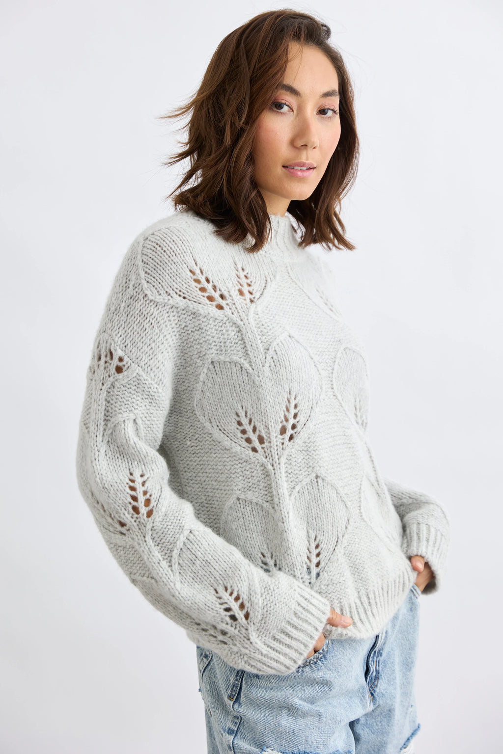 Harlow Sweater in Frost