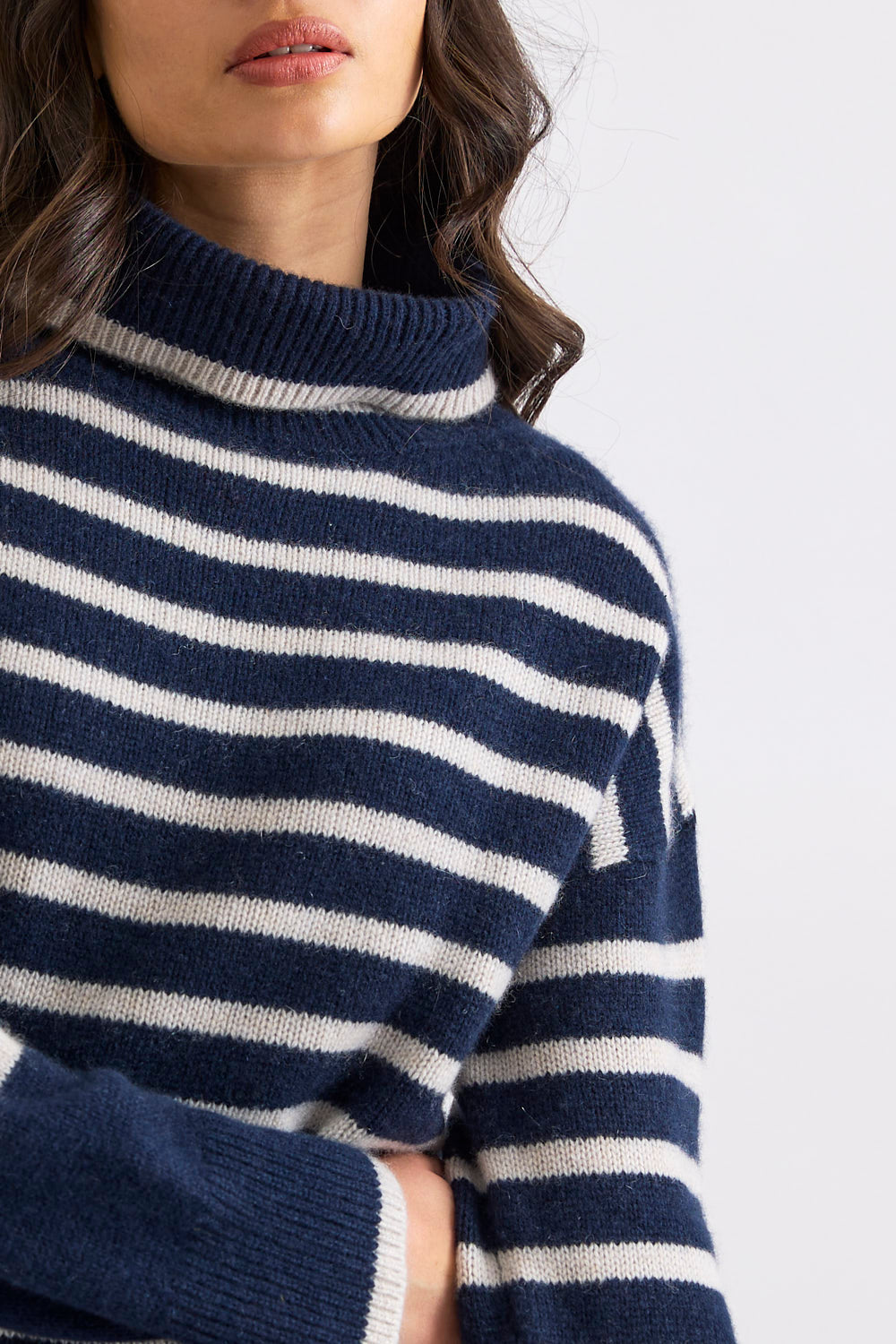 Hunter Stripe Rollneck Mia Fratino