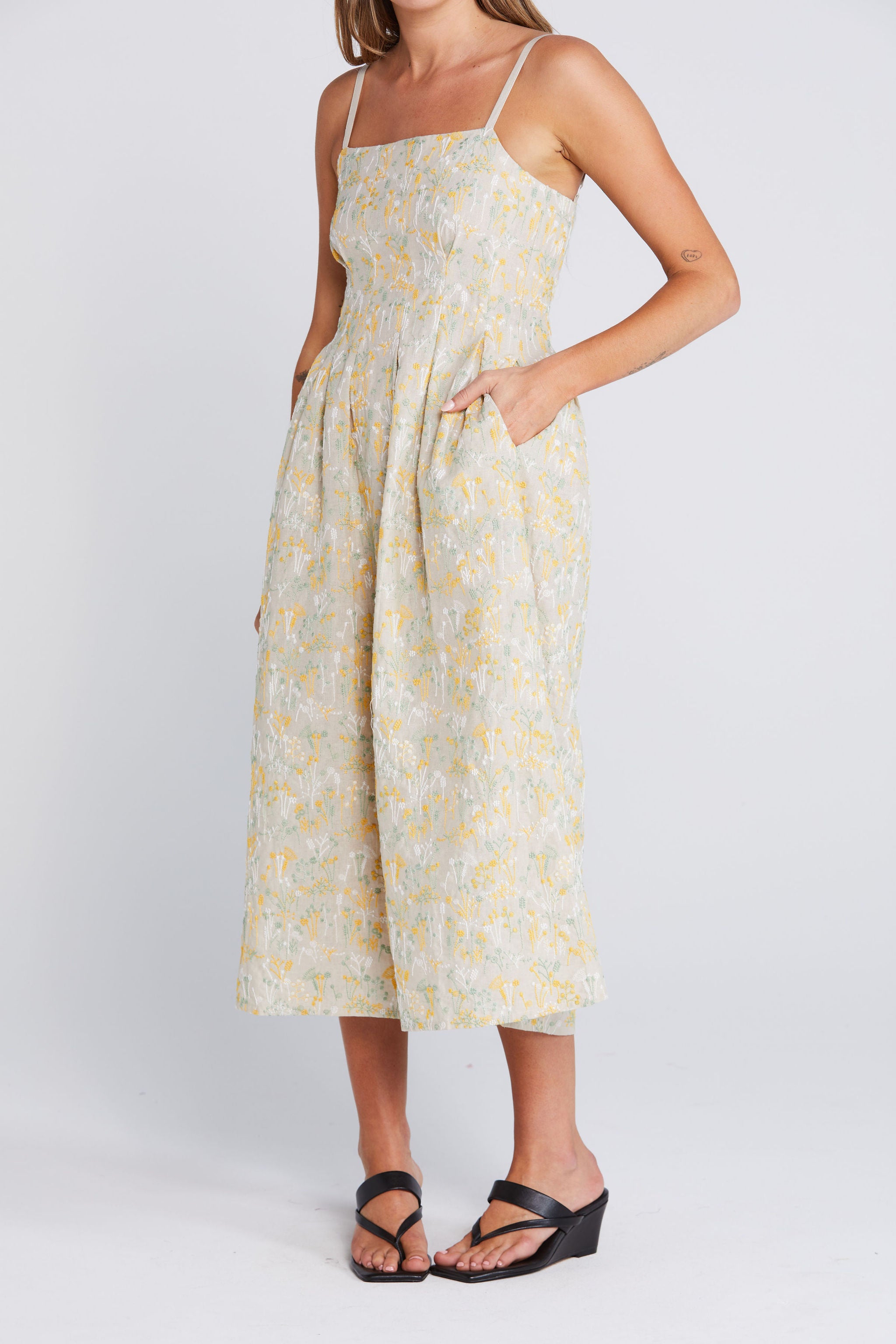 Misty Dress - Whimsical Flora