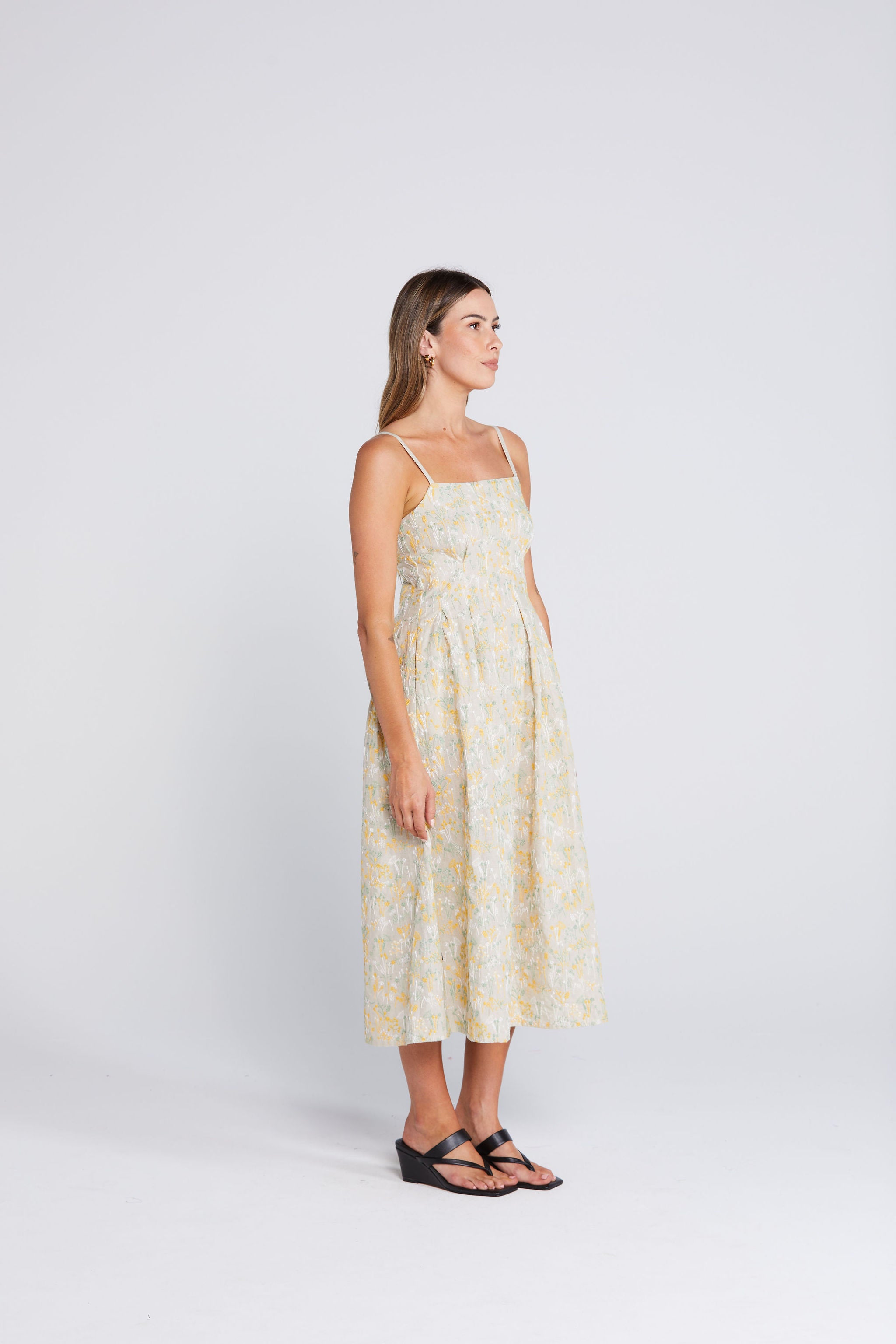 Misty Dress - Whimsical Flora