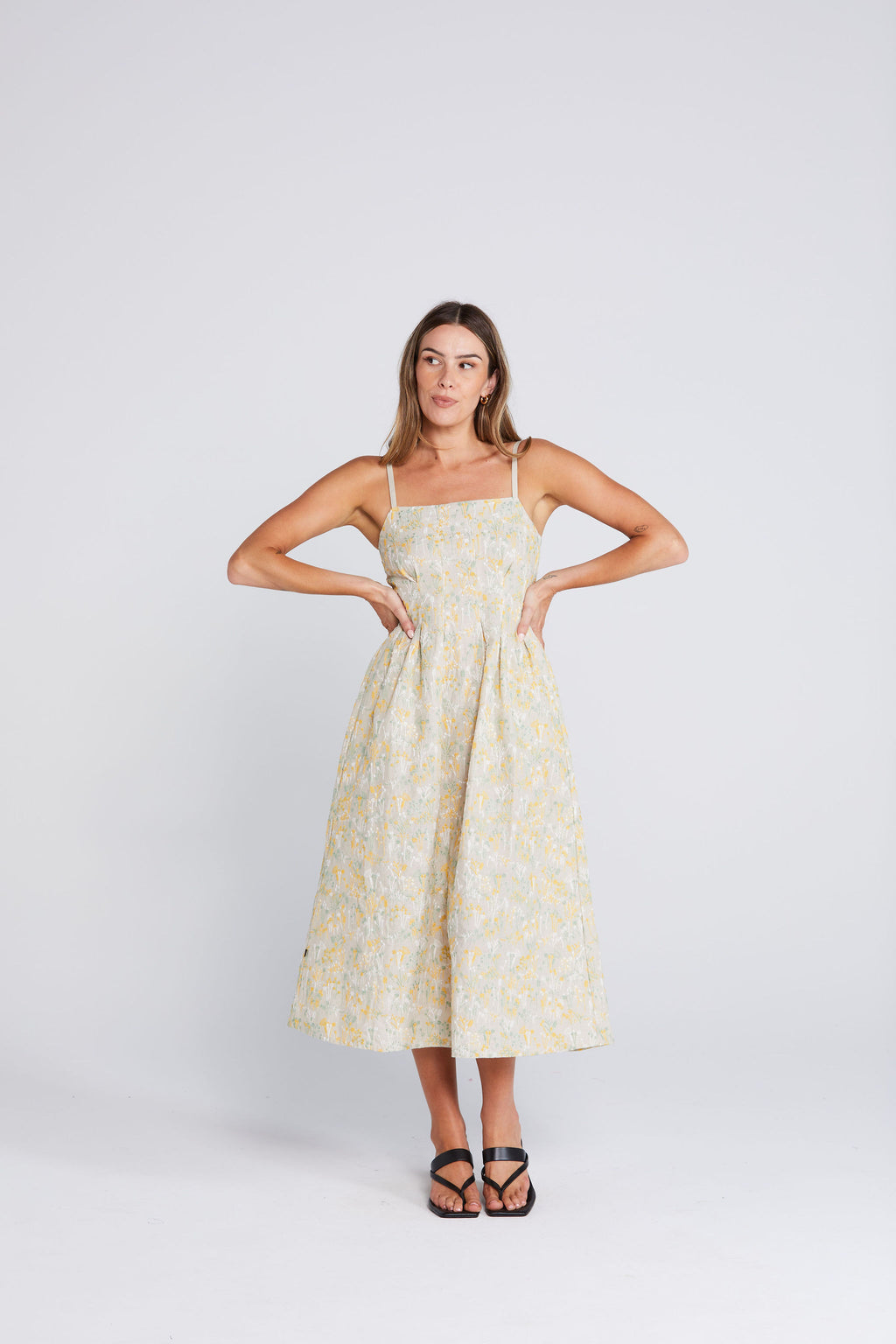 Misty Dress - Whimsical Flora