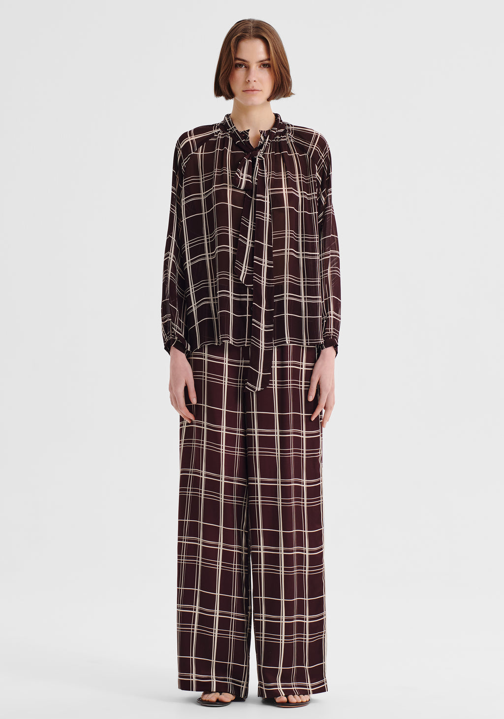 Francis Tie Blouse Shirt Morrison