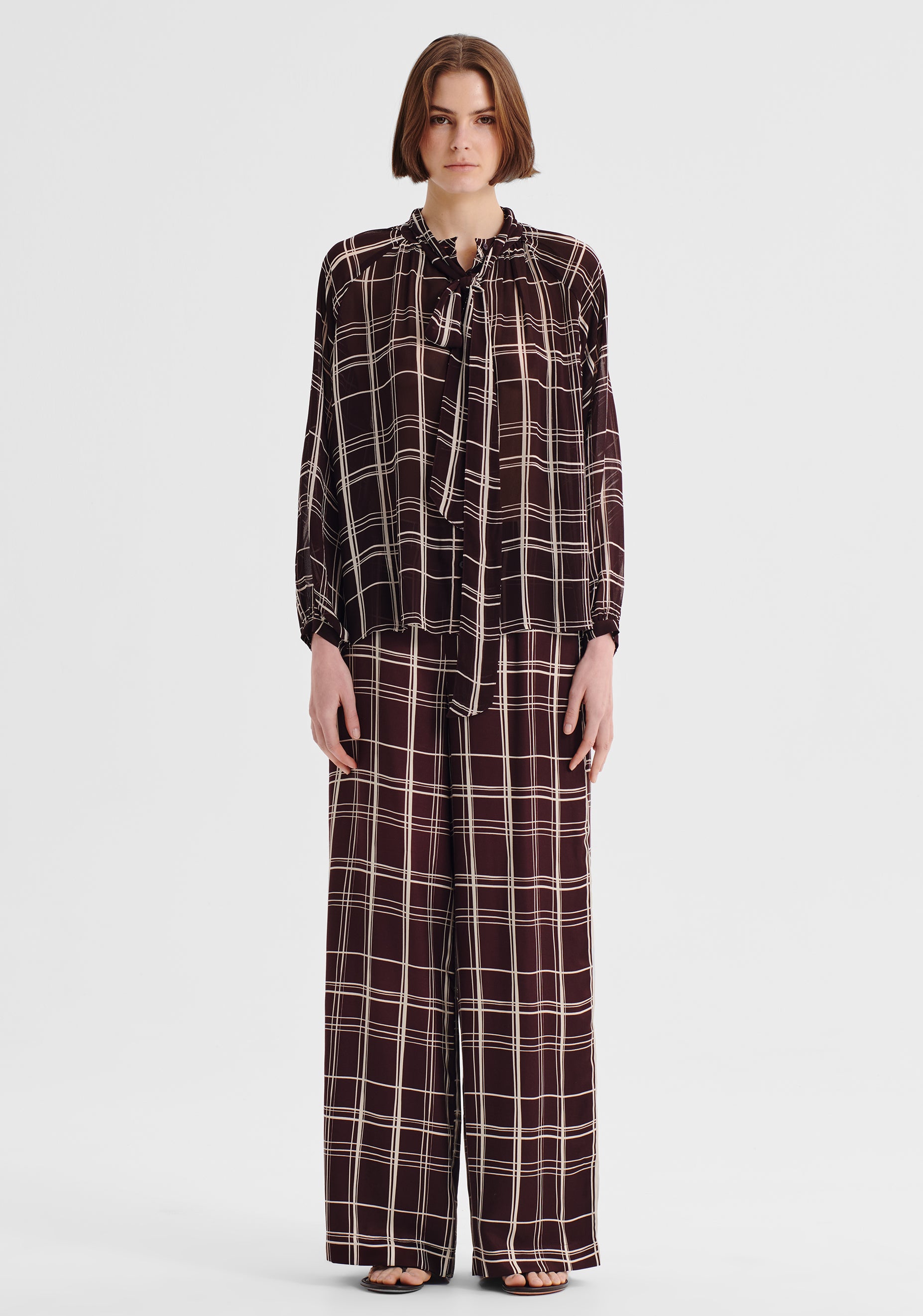 Francis Tie Blouse Shirt Morrison