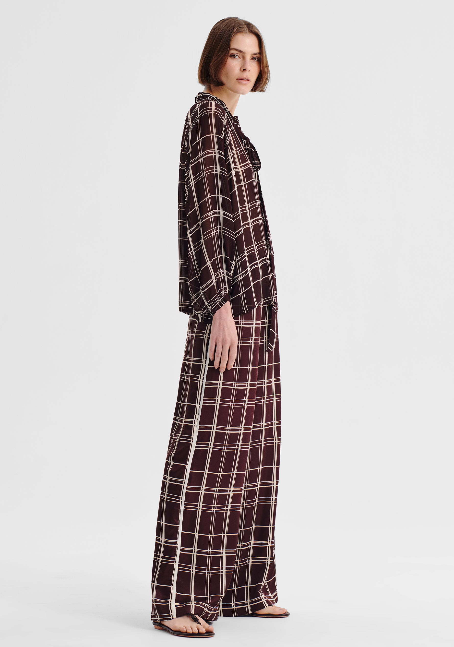 Francis Tie Blouse Shirt Morrison