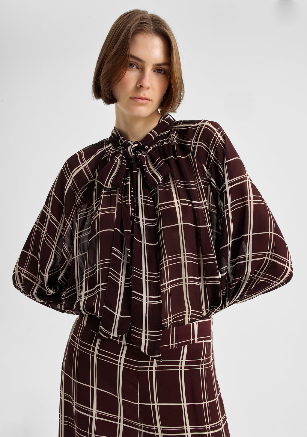 Francis Tie Blouse Shirt Morrison