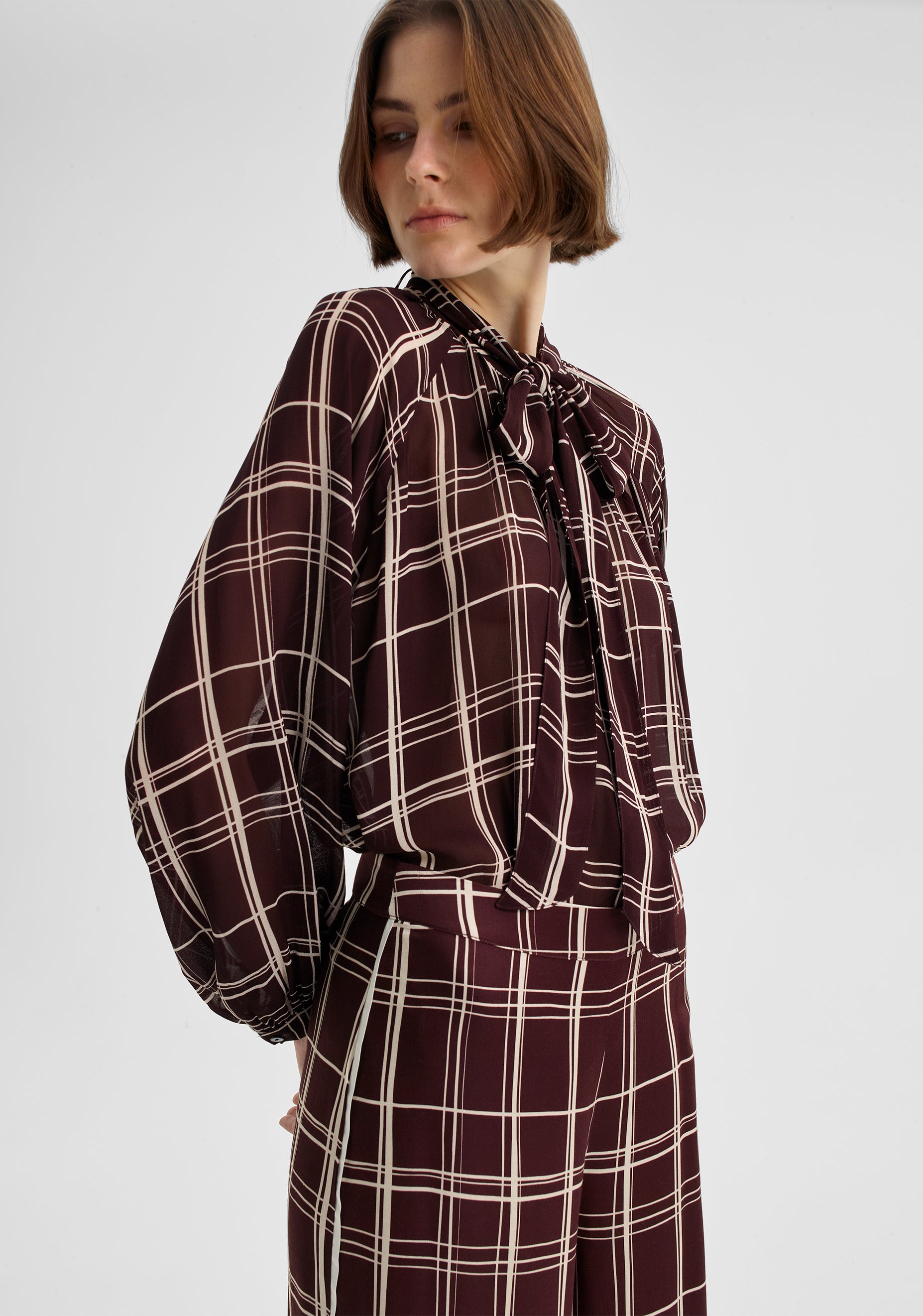 Francis Tie Blouse Shirt Morrison