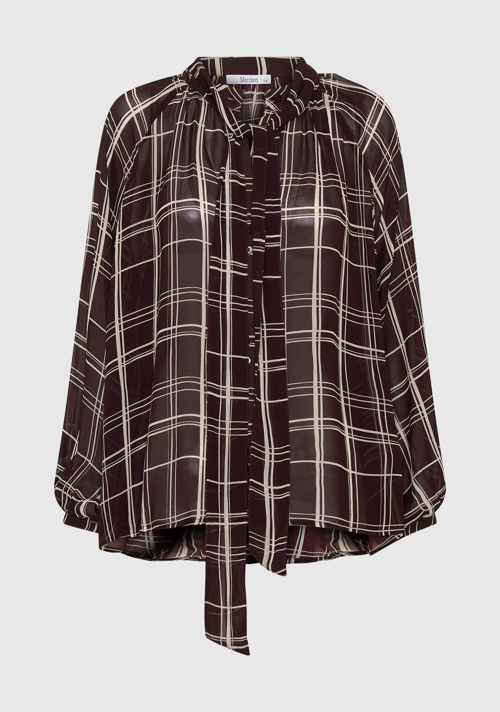 Francis Tie Blouse Shirt Morrison
