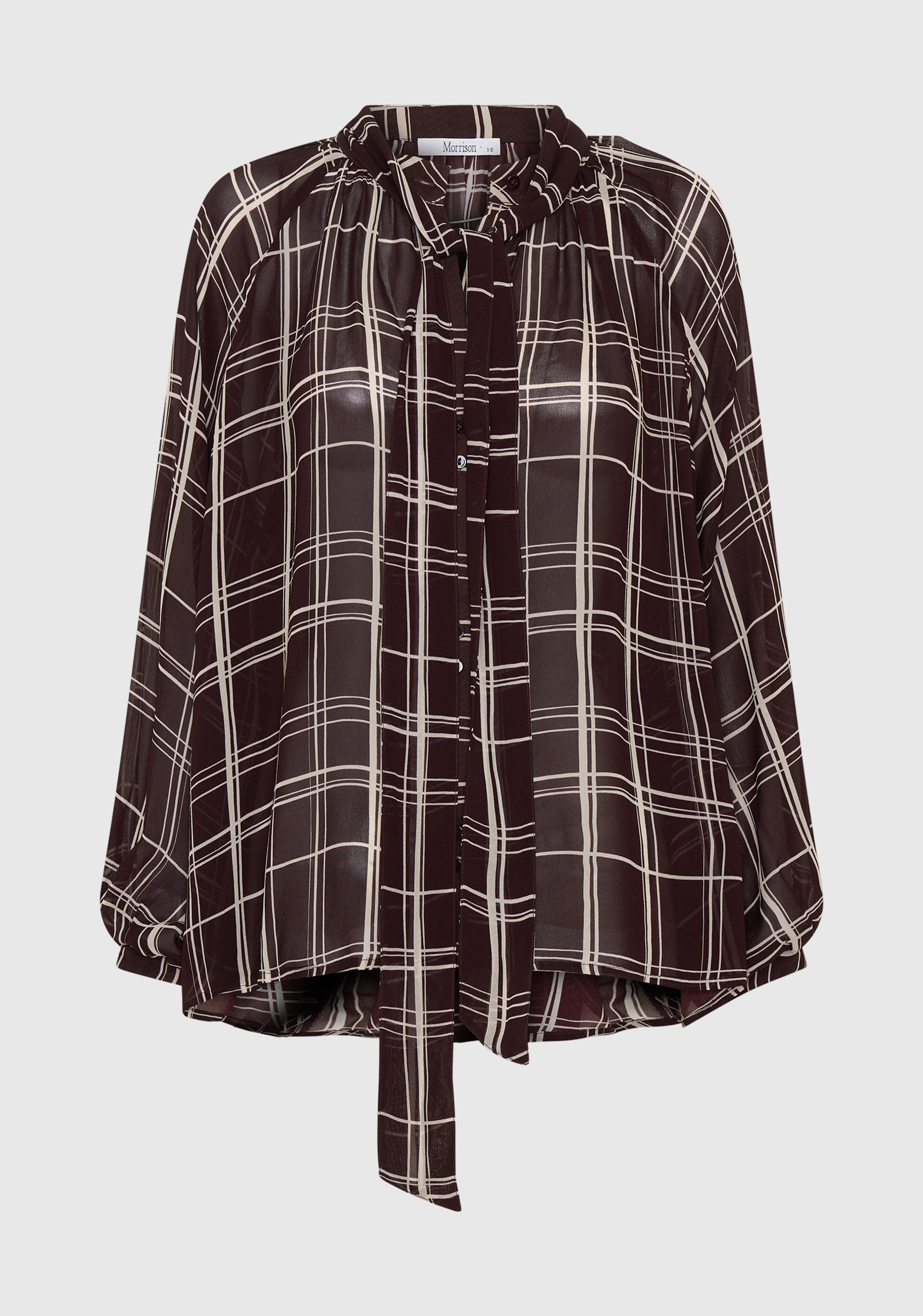 Francis Tie Blouse Shirt Morrison