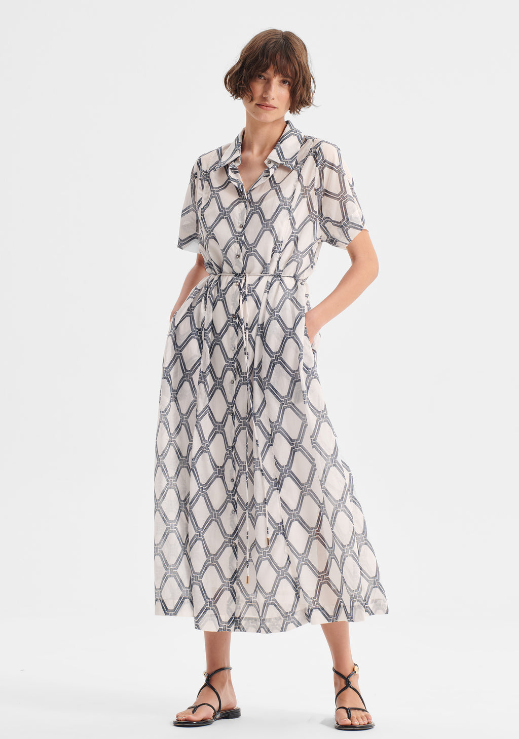 Arlo Shirt Dress Cream Morrison