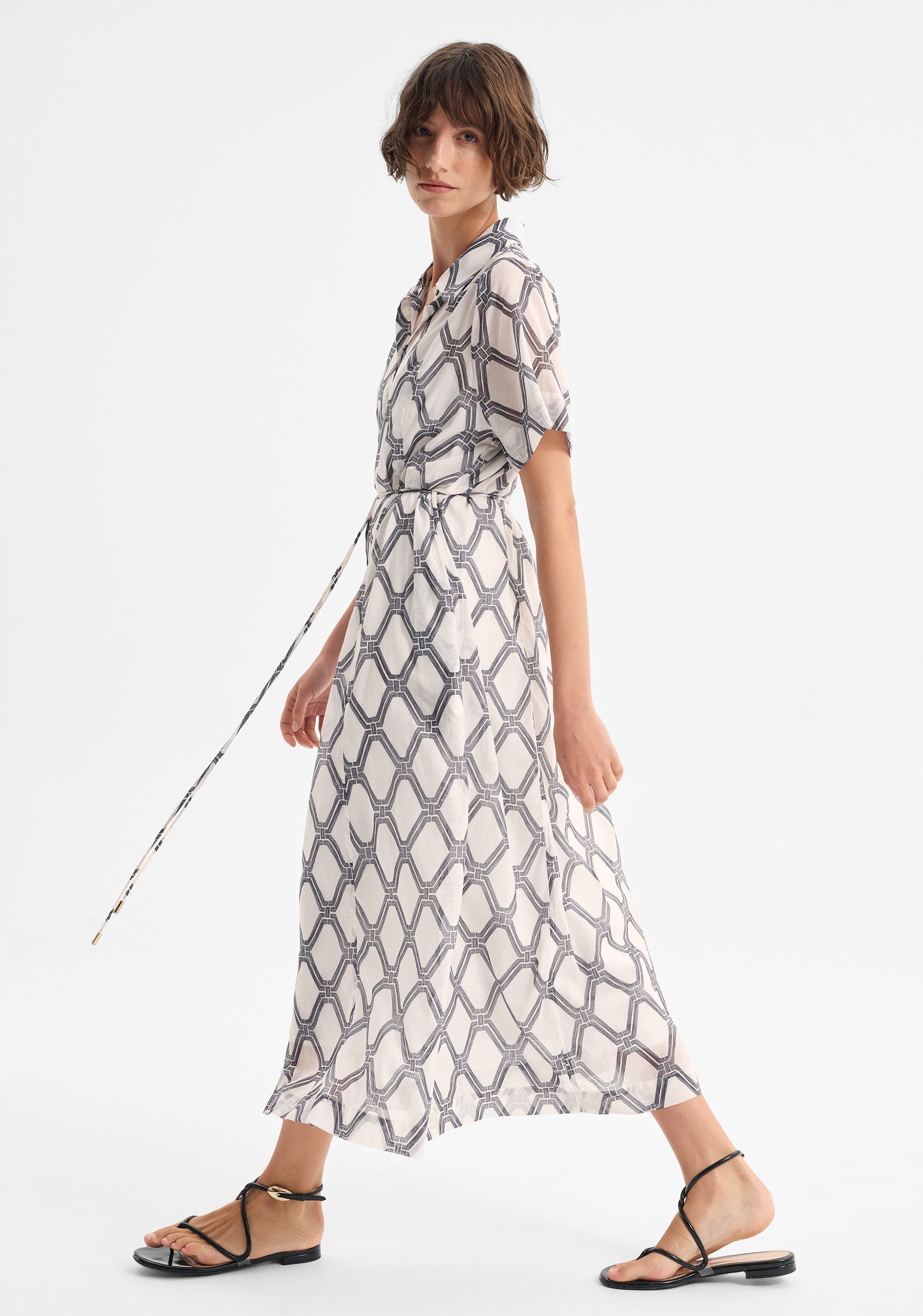 Arlo Shirt Dress Cream Morrison