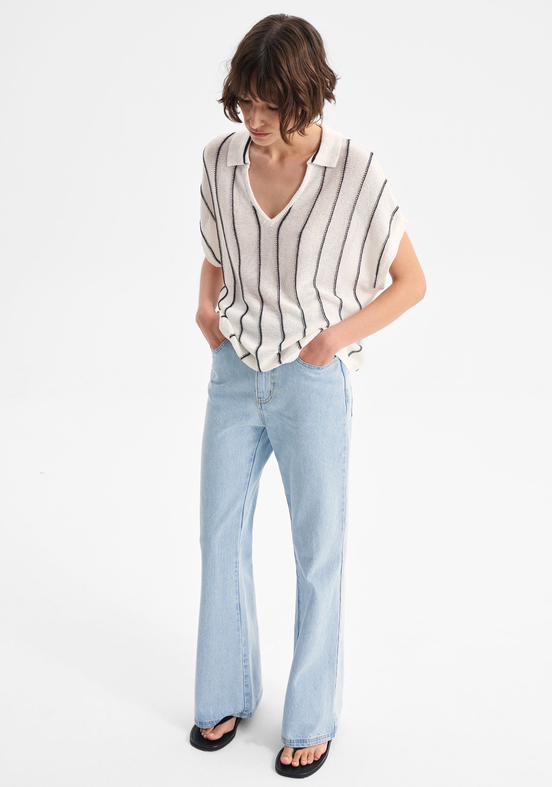 Pippa Knit Polo Morrison