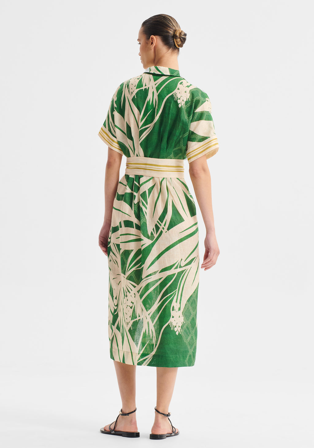 Sorrento Linen Shirt Dress