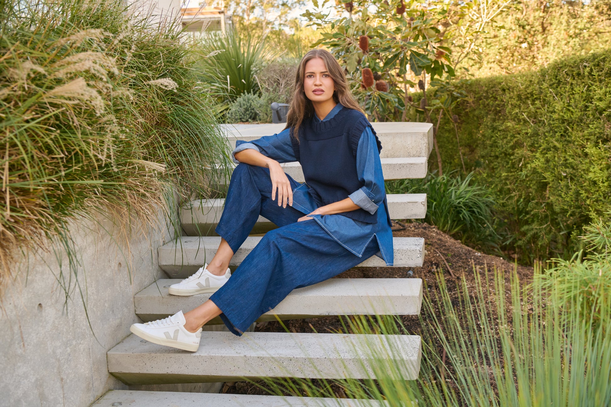 GA676  Linen Pants Naturals