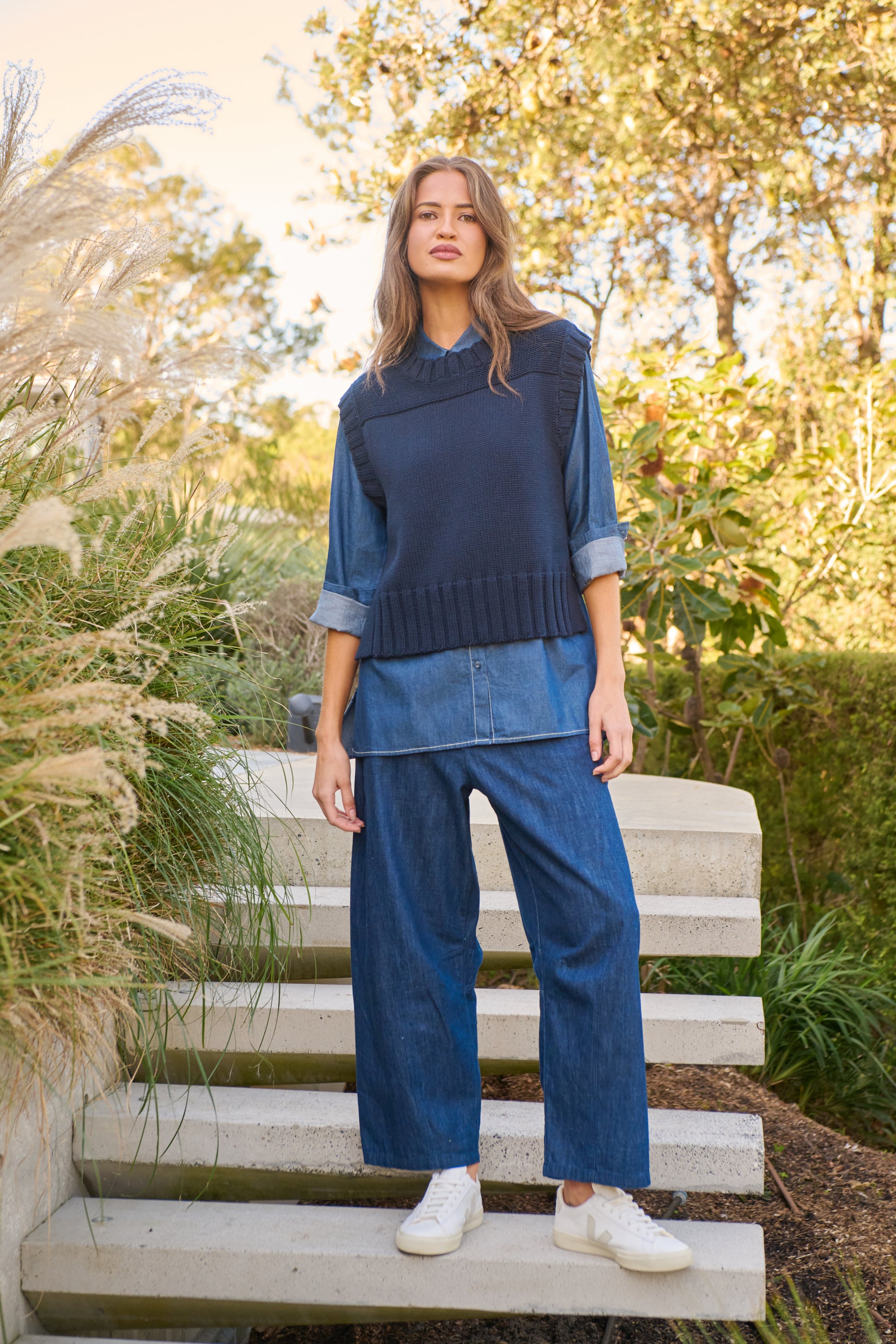 GA676  Linen Pants Naturals