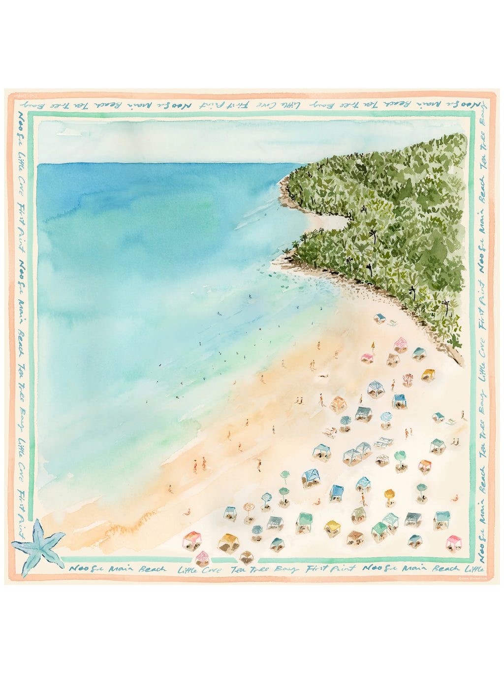 DH x CASS DELLER Noosa - Dark Hampton