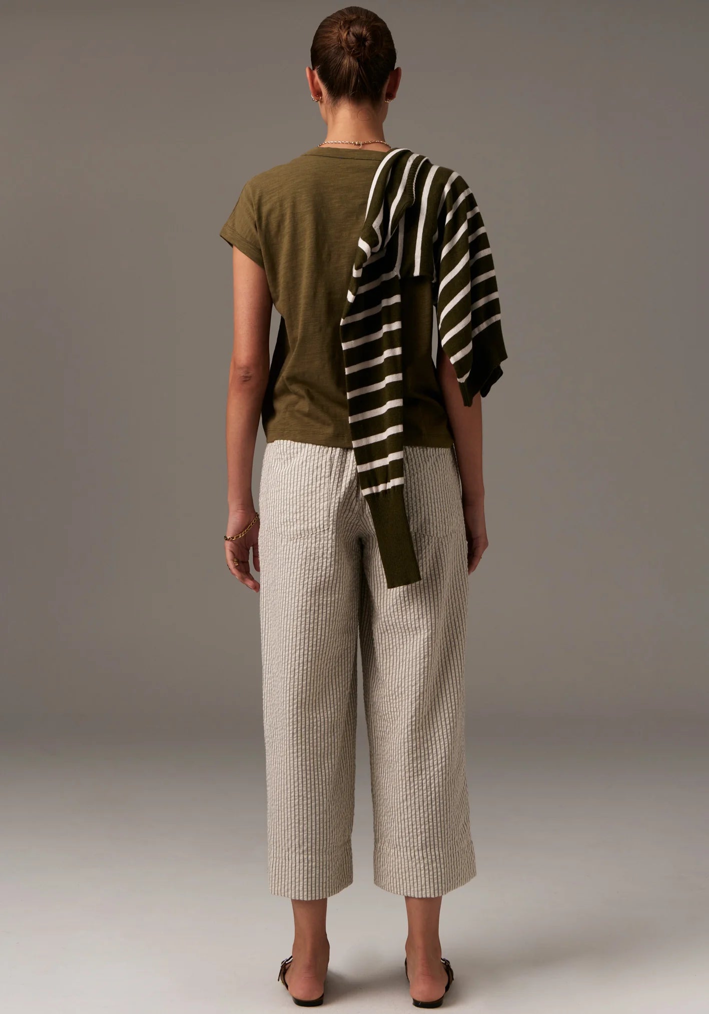 Mast Tee in Khaki