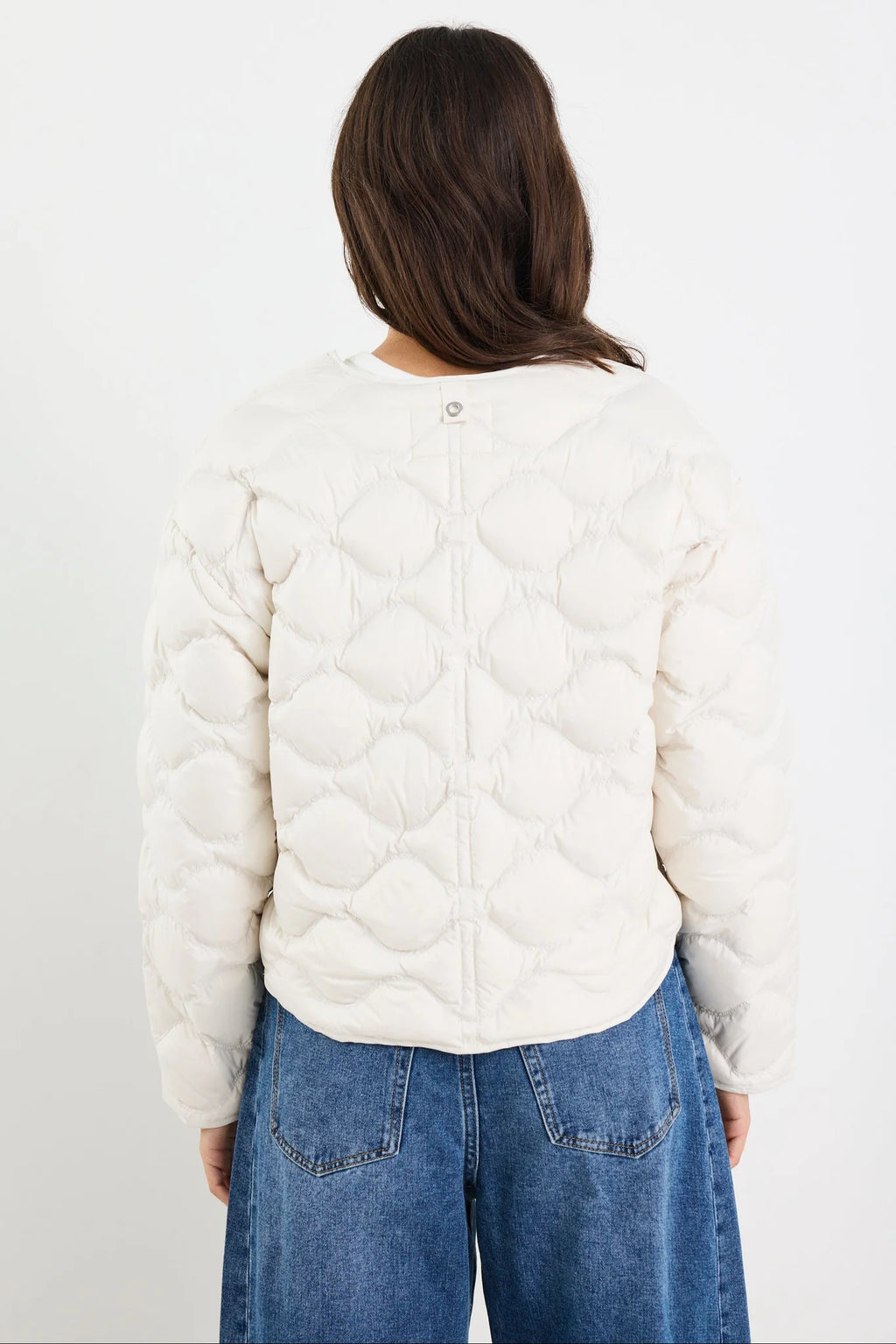 Premium Putty Down Filled Quilted Jacket