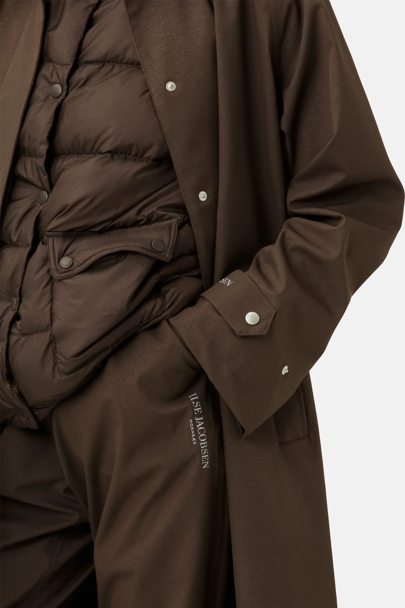 Raincoat in Chocolate Brown