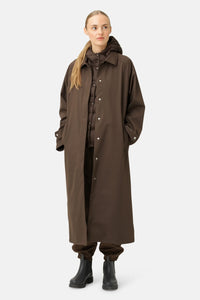 Raincoat in Chocolate Brown