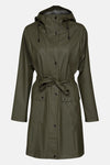 Light Trench Coat in Army or Milk Cream