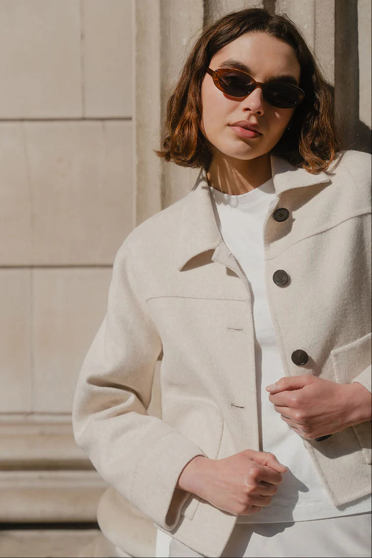 Ranger Marle Wool Blend Soft Jacket. By Rosa