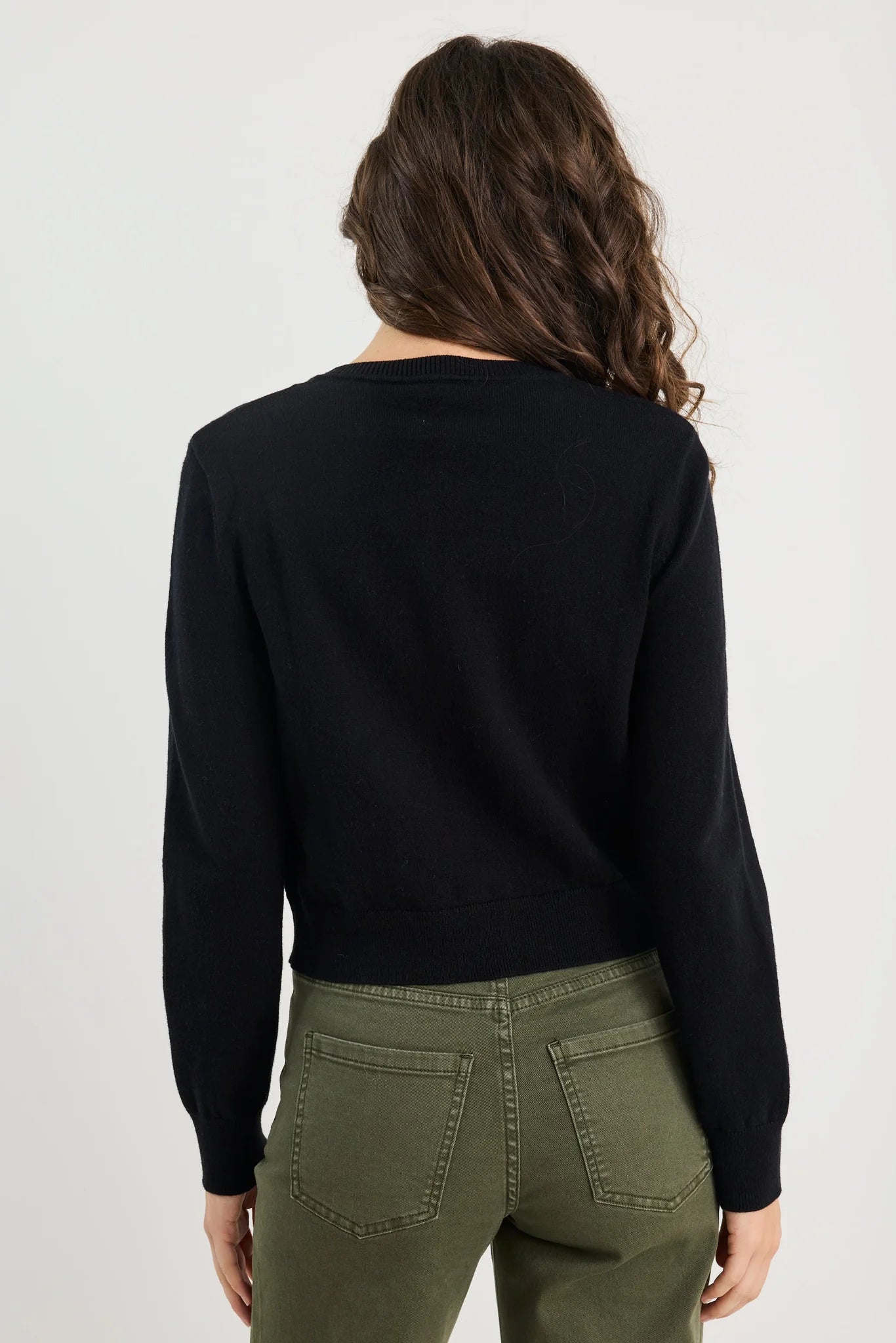 Replica Black Cotton Cashmere
