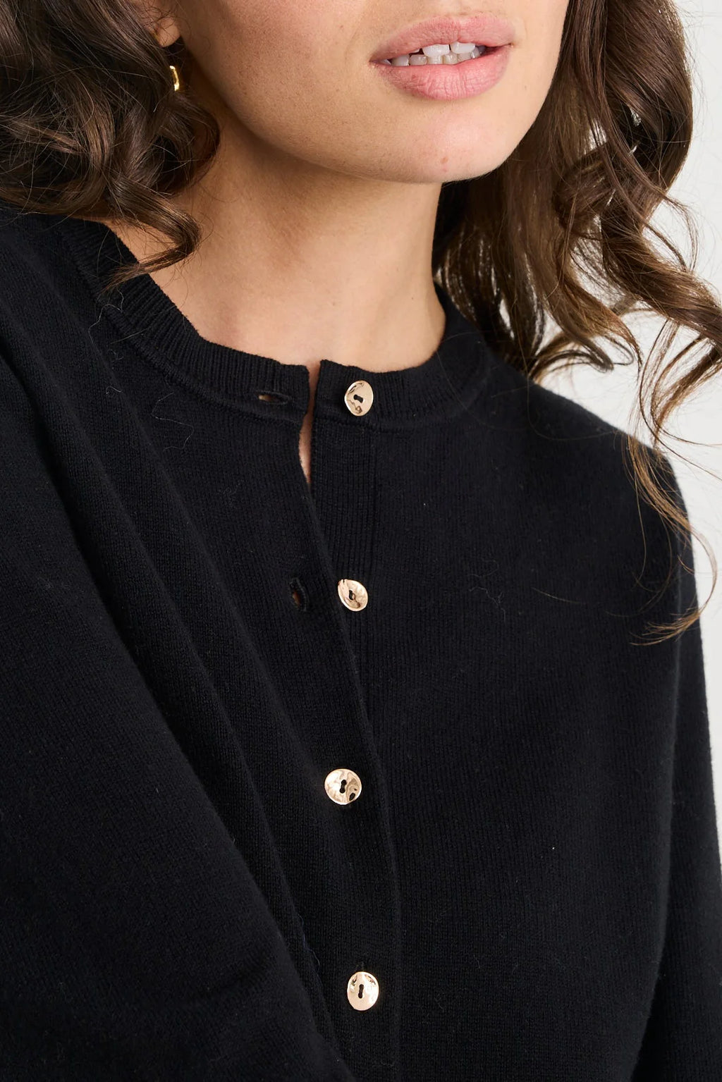 Replica Black Cotton Cashmere