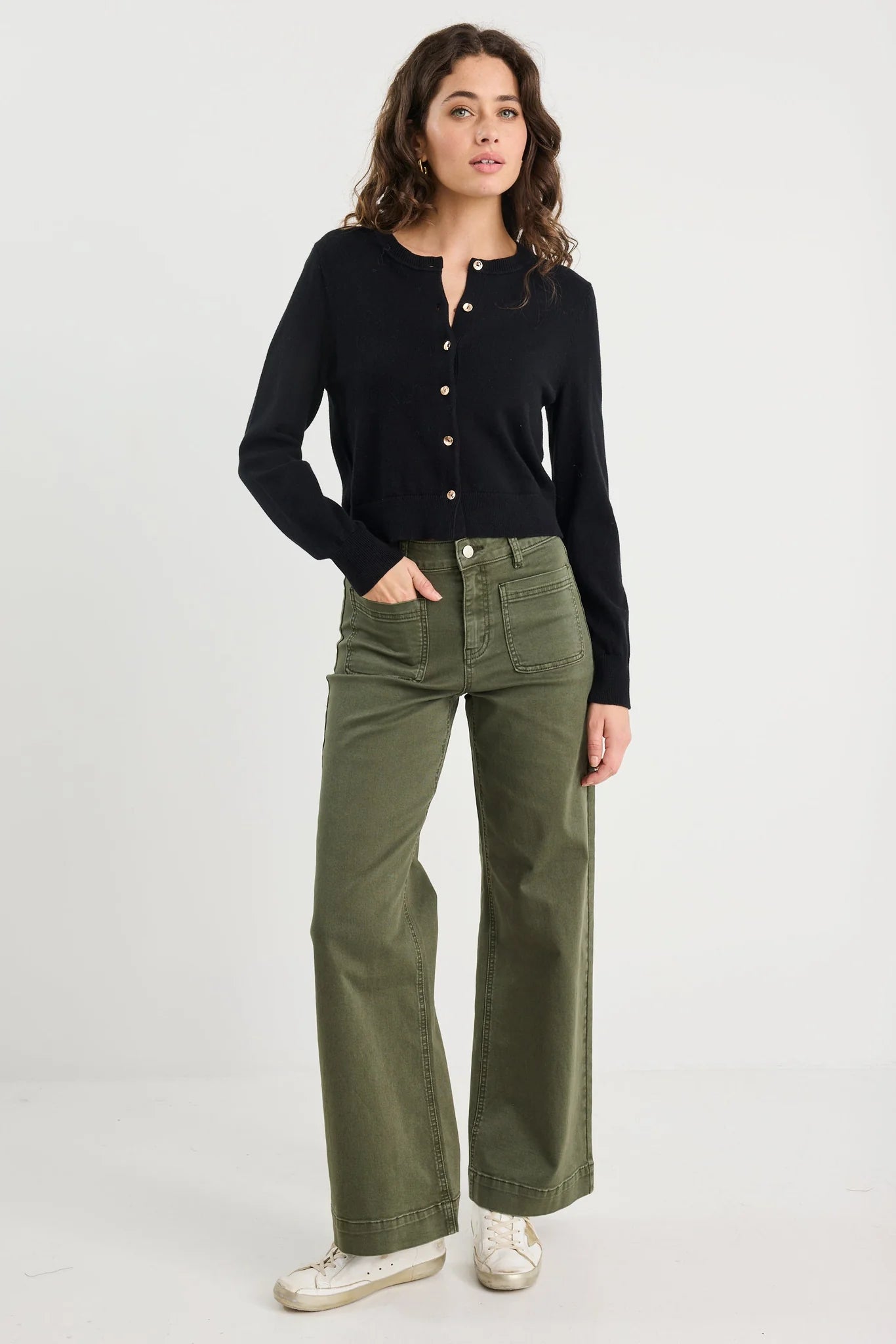 Replica Black Cotton Cashmere