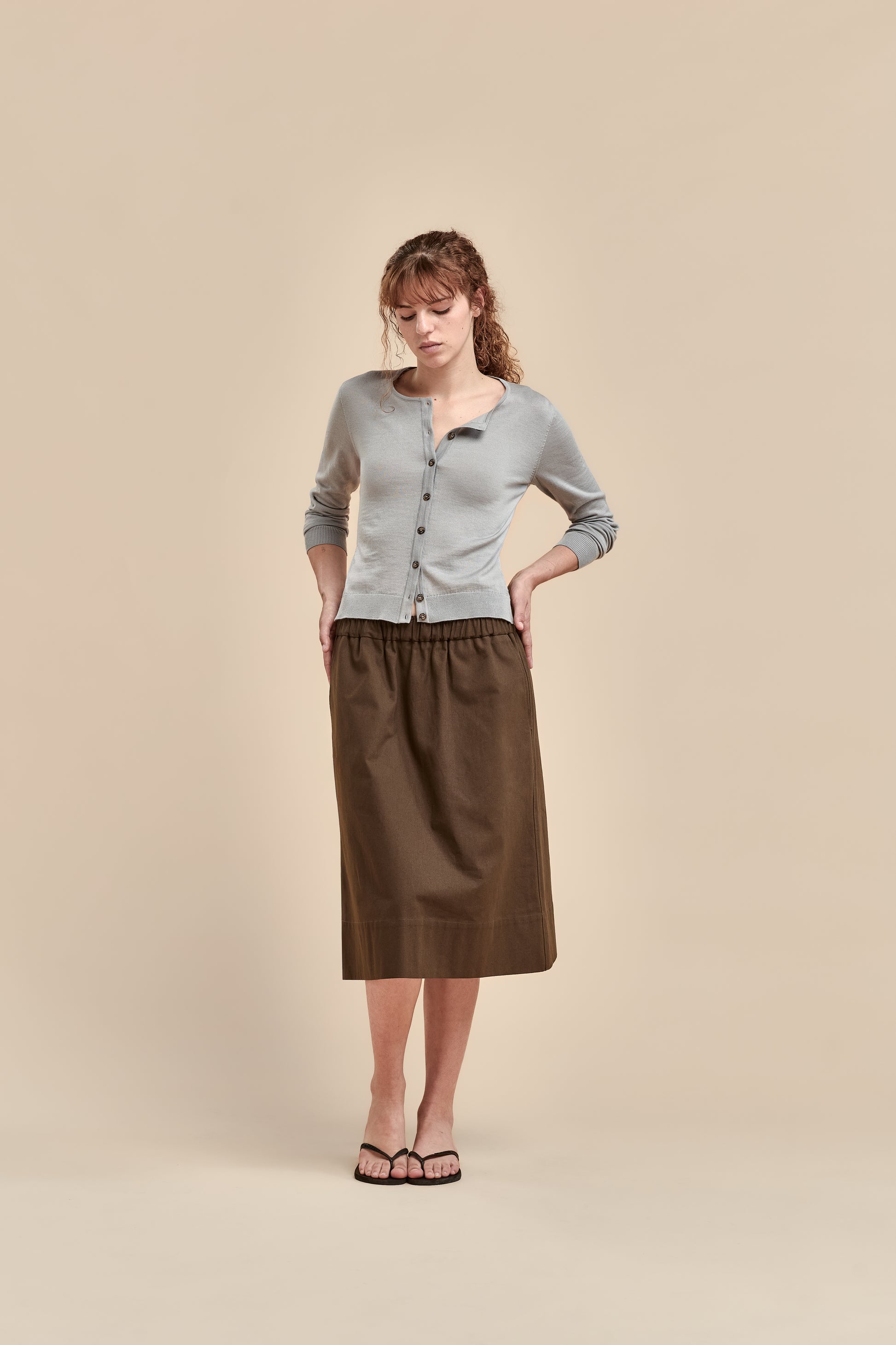 Merino Crop Crew Cardi - Standard Issue